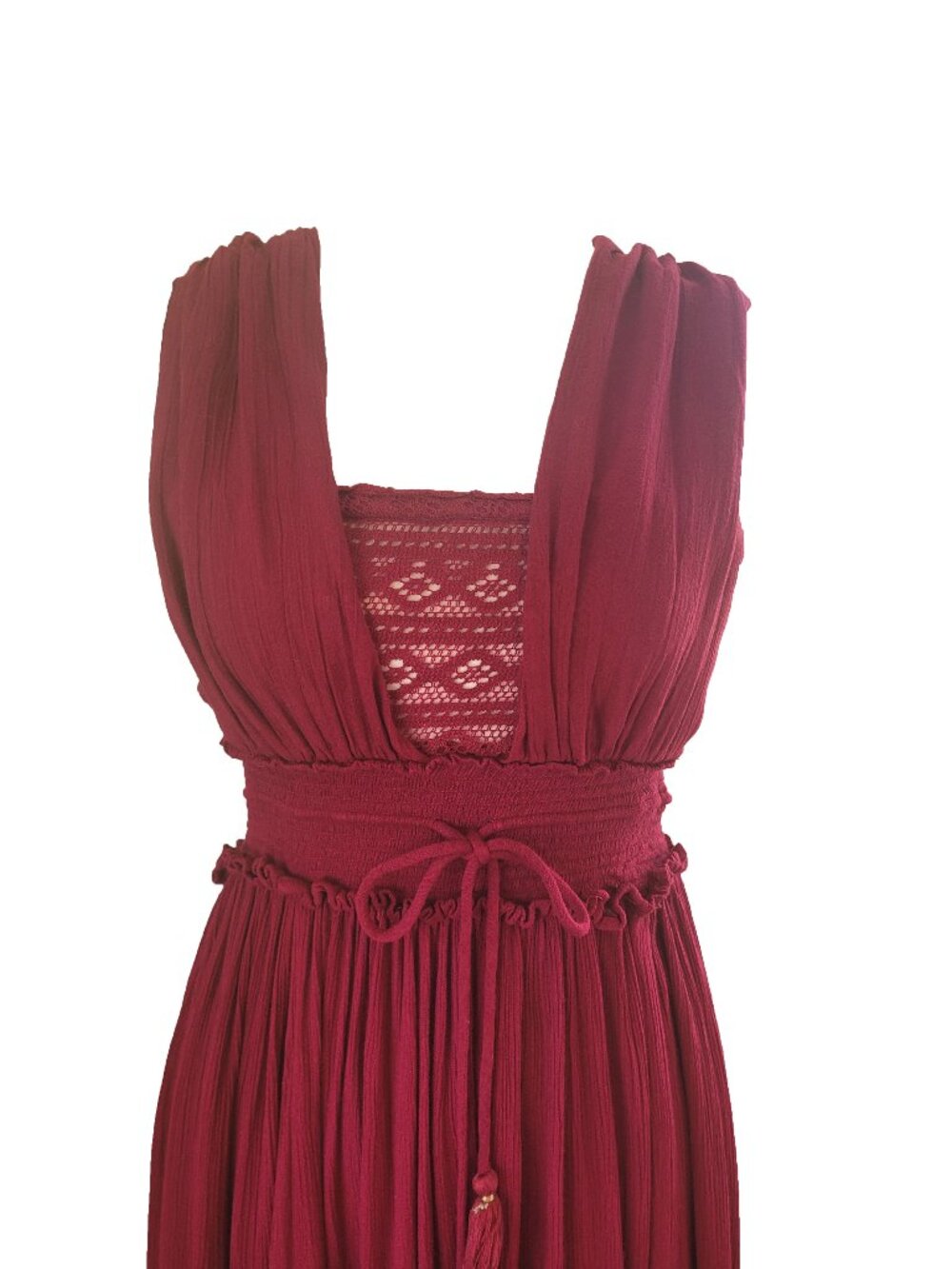 Free People Santa Maria Maxi Dress Size S - Picture 6 of 10
